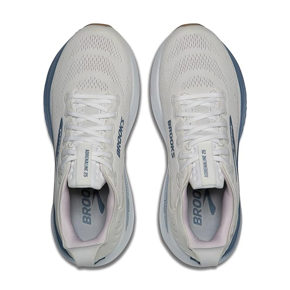 ブルックス アドレナリンGTS25 BROOKS Adrenaline GTS 25 ホワイト/ブルー レディース スニーカー BRW4432-W/BLU