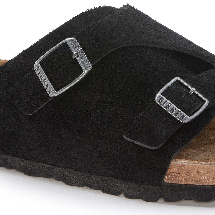 ビルケンシュトック チューリッヒ スエードレザー BIRKENSTOCK ZURICH Suede Leather ブラック メンズ サンダル レギュラー幅 1025045