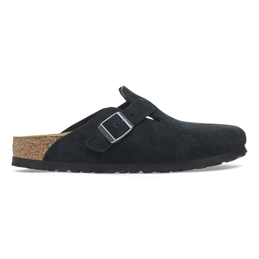 ビルケンシュトック ボストン スエードレザー BIRKENSTOCK Boston ブラック メンズ サンダル レギュラー幅 GC1027142