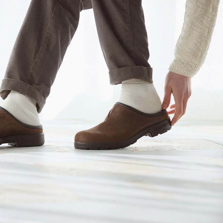 ブランドストーン オリジナルス クロッグ Blundstone ORIGINALS CLOG ANTIQUE BROWN メンズ レディース サンダル BS2421251