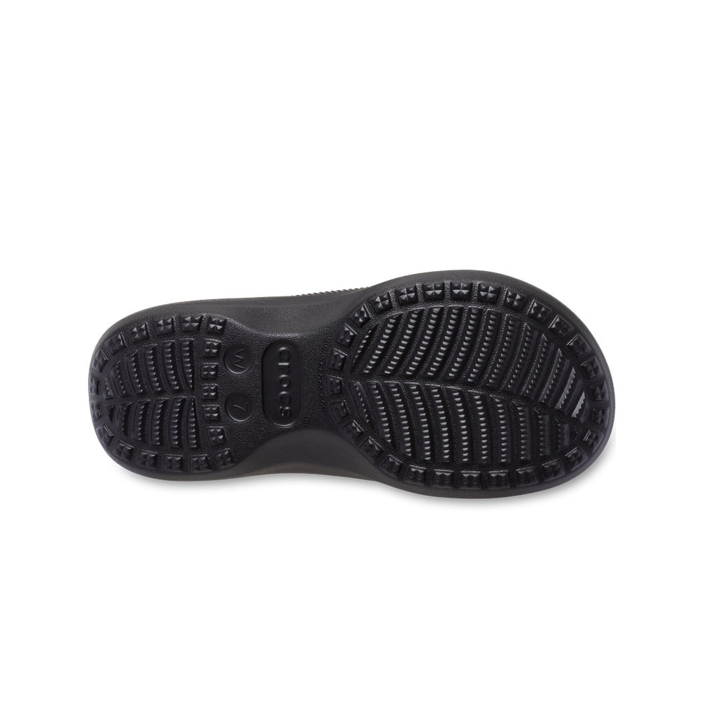 クロックス サタデー プラットフォーム サンダル crocs SATURDAY PLATFORM SANDAL Black レディース サンダル 212880-001