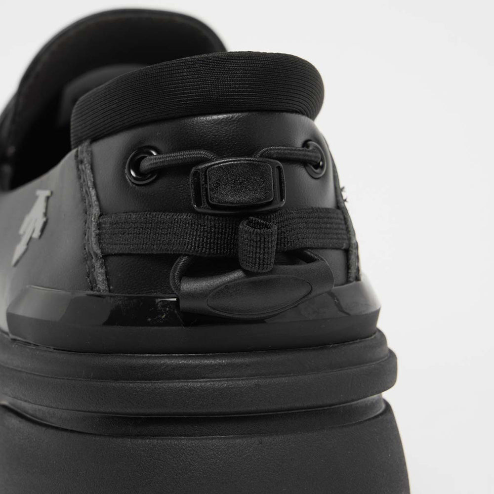 デサント ヴェルサー スノー レザー DESCENTE VERTHER SNOW LEATHER ブラック/グレー メンズ シューズ DU5FRS03MZ-BKGY