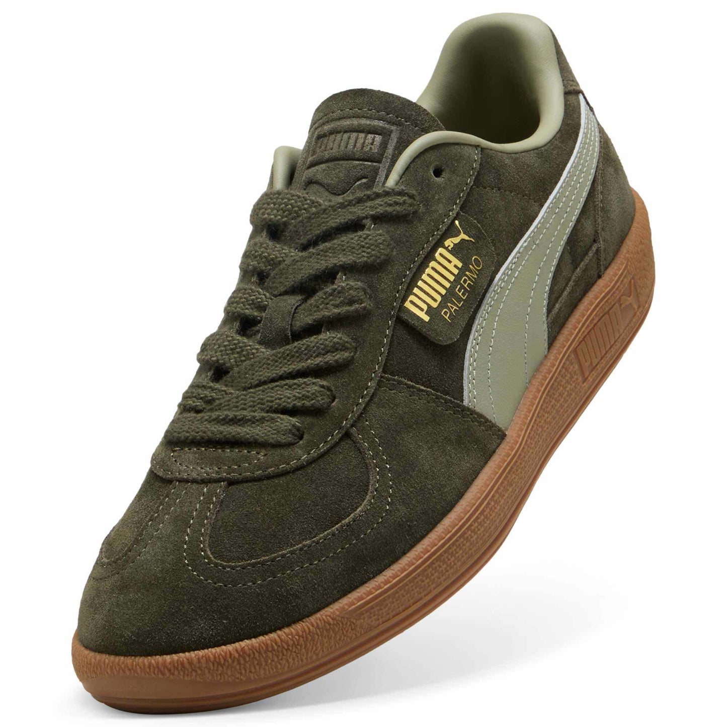 プーマ パレルモ PUMA PALERMO DARK OLIVE-LUX ARMY メンズ レディース スニーカー 396463-80