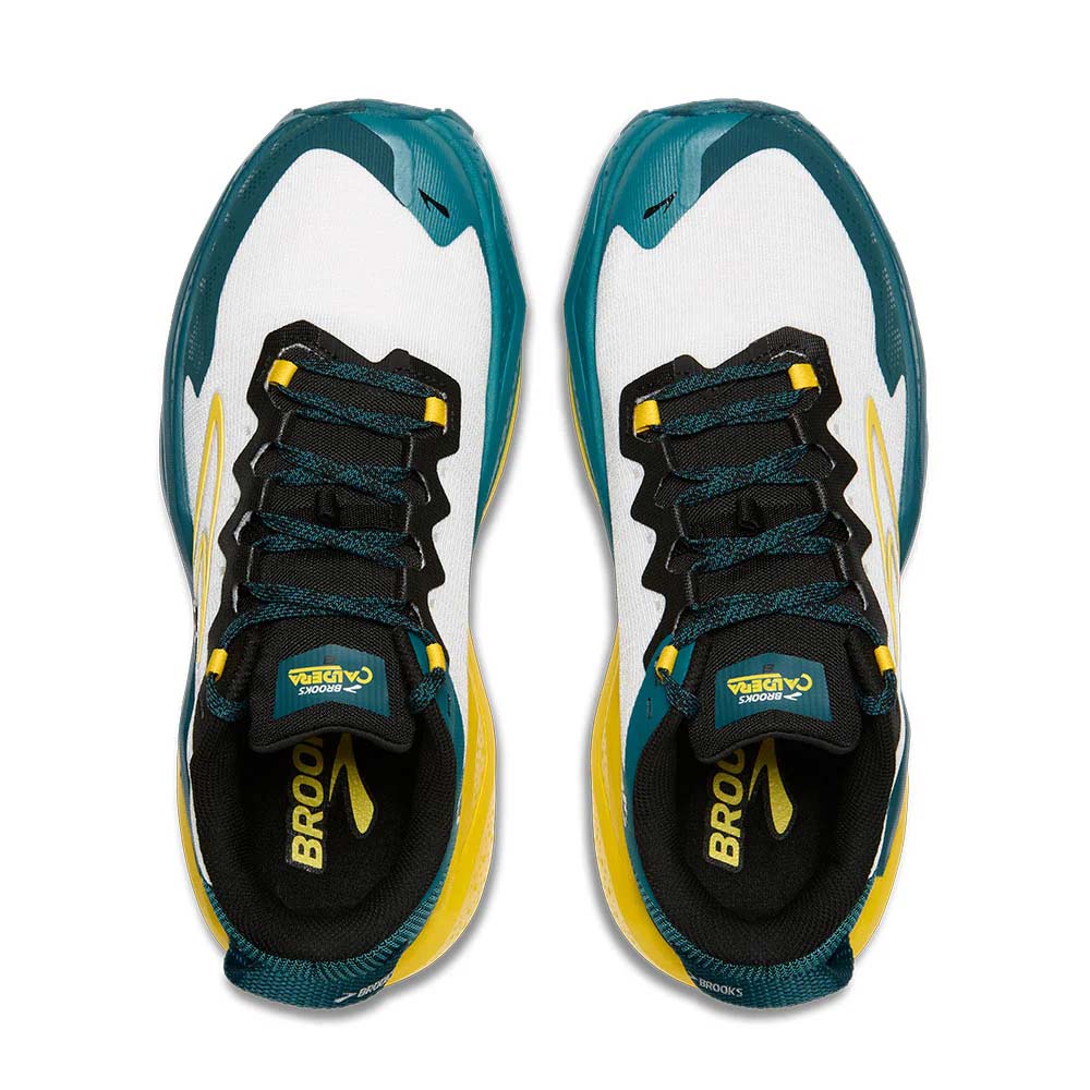 ブルックス カルデラ8 BROOKS Caldera8 ブルー/イエロー メンズ スニーカー BMM4403-BLU/Y