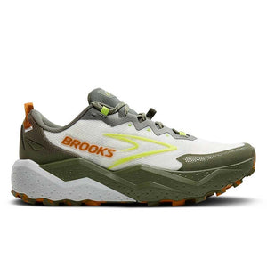 BROOKS Caldera8 ホワイト/オリーブ BMM4403-W/OLV