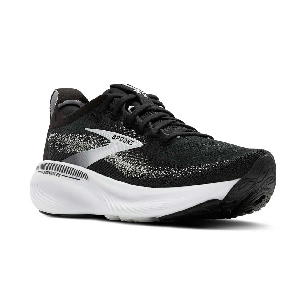 ブルックス アドレナリンGTS25 BROOKS Adrenaline GTS 25 ブラック/ホワイト レディース スニーカー BRW4432-BLK/W