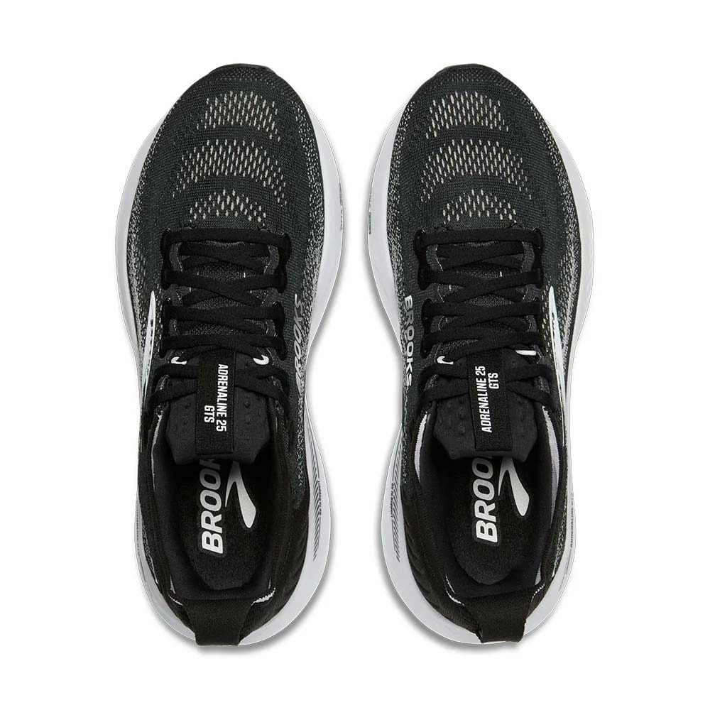 ブルックス アドレナリンGTS25 BROOKS Adrenaline GTS 25 ブラック/ホワイト レディース スニーカー BRW4432-BLK/W
