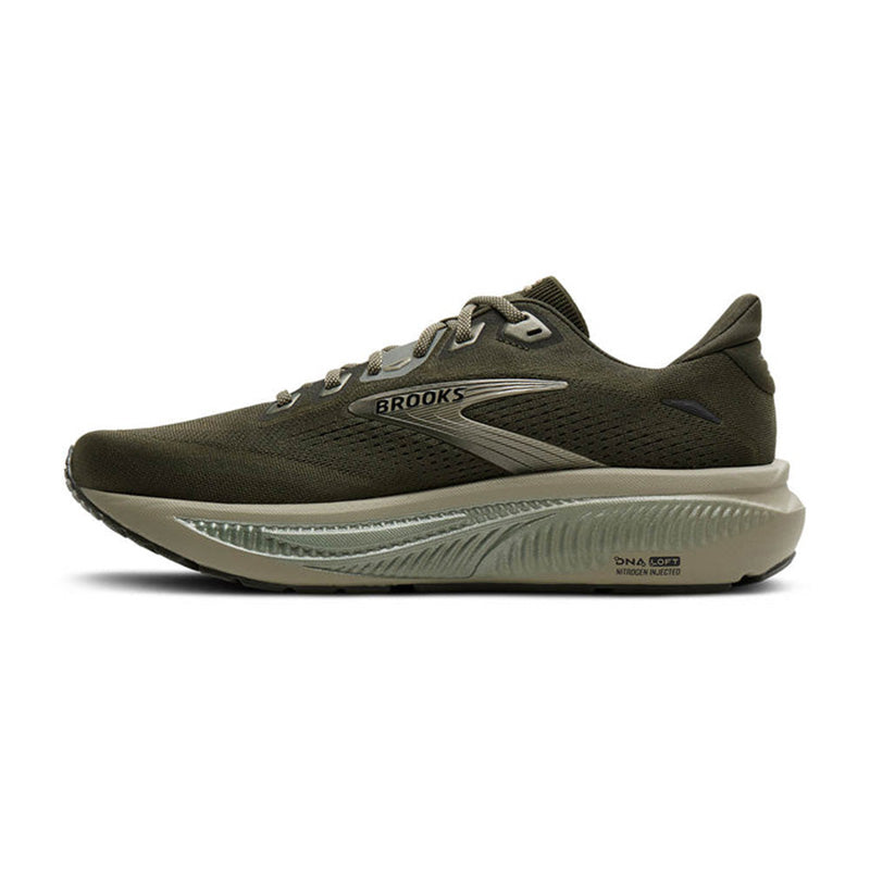 ブルックス ゴースト18 BROOKS Ghost18 カーキ メンズ スニーカー BRM-4933KK