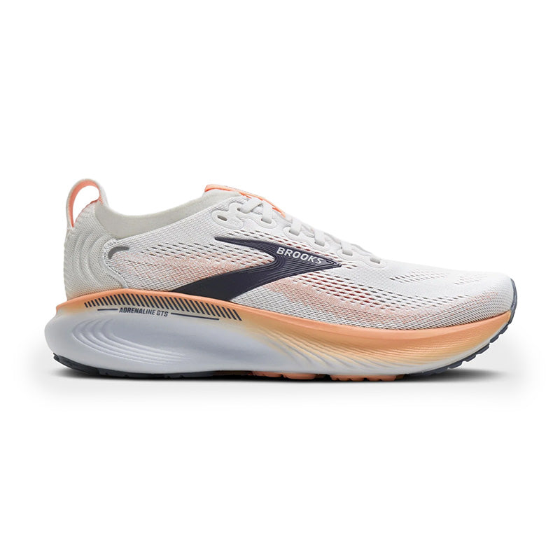 ブルックス アドレナリンGTS25 BROOKS Adrenaline GTS 25 OysterMushroom/Peach/Grape レディース スニーカー BRW-4432W/P