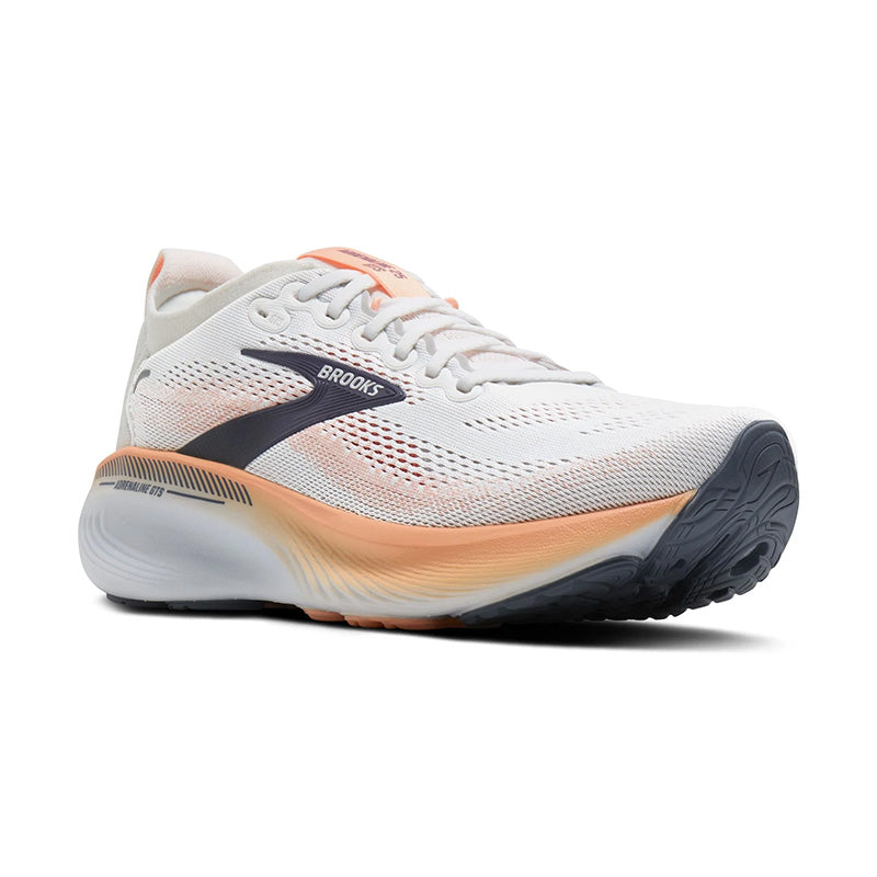 ブルックス アドレナリンGTS25 BROOKS Adrenaline GTS 25 OysterMushroom/Peach/Grape レディース スニーカー BRW-4432W/P
