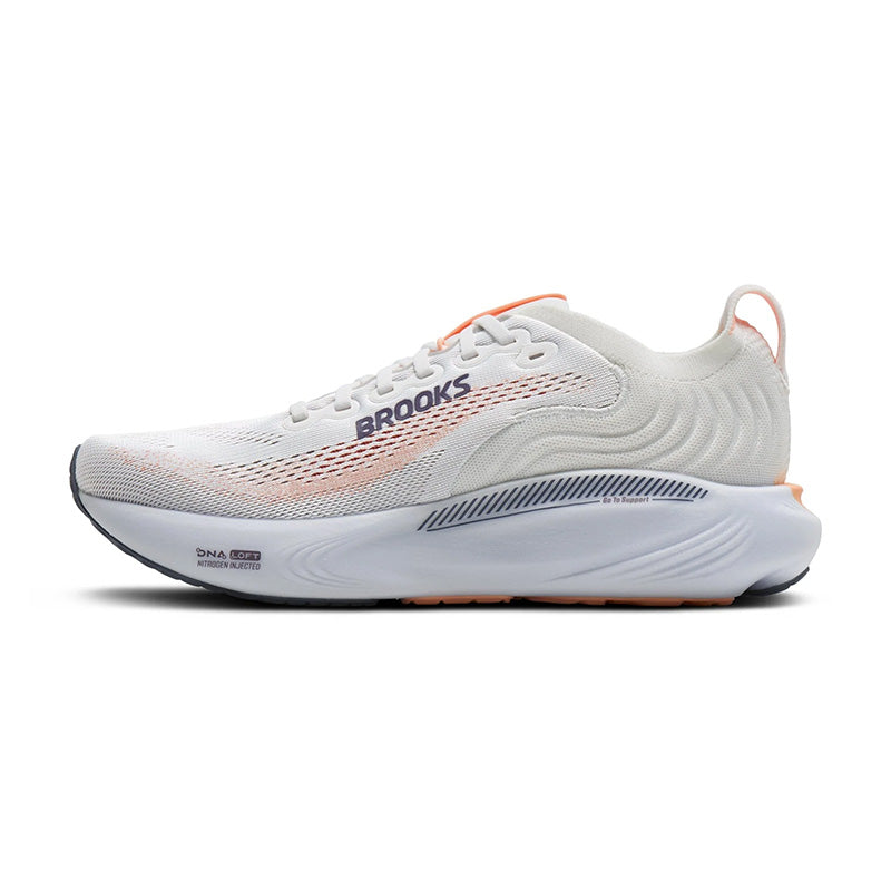 ブルックス アドレナリンGTS25 BROOKS Adrenaline GTS 25 OysterMushroom/Peach/Grape レディース スニーカー BRW-4432W/P