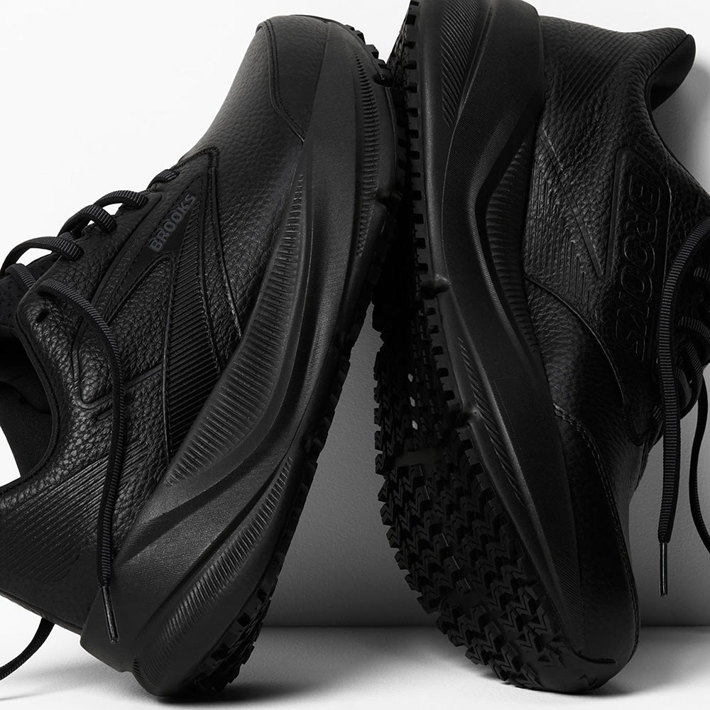 ブルックス ゴーストマックス スリップレジスタント BROOKS Ghost Max Slip Resistant ブラック レディース スニーカー BRW-4842BLK