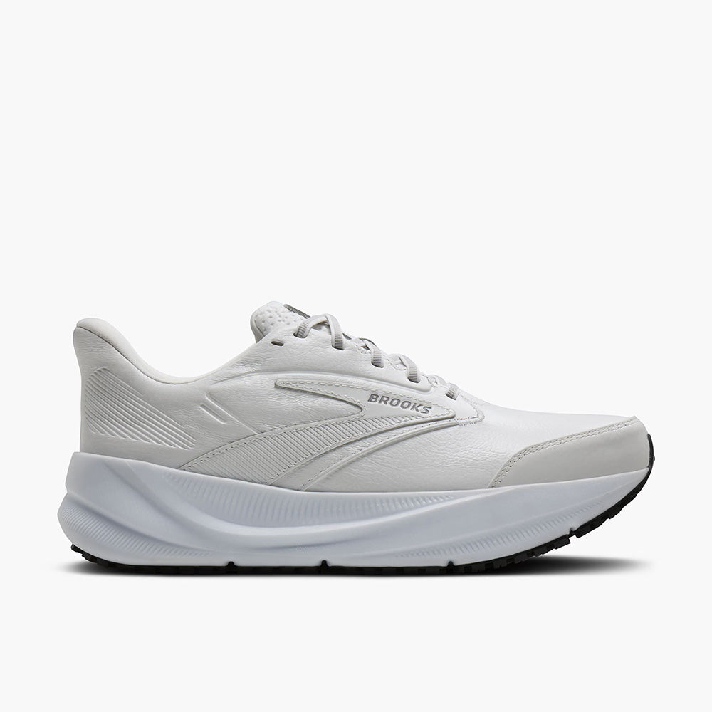 ブルックス ゴーストマックス スリップレジスタント BROOKS Ghost Max Slip Resistant ホワイト レディース スニーカー BRW-4842W