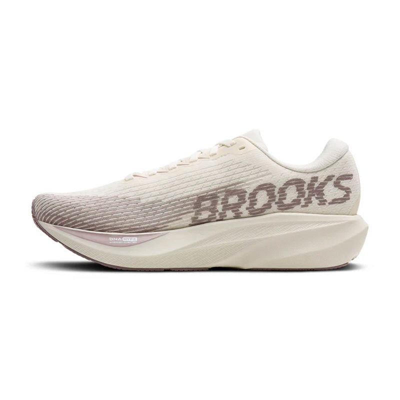 ブルックス ゴーストアンプ BROOKS Ghost AMP ホワイト／ブラウン レディース スニーカー BRW-4862W/BR