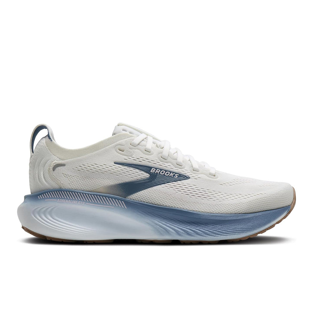 ブルックス アドレナリンGTS25 BROOKS Adrenaline GTS 25 ホワイト/ブルー レディース スニーカー BRW4432-W/BLU