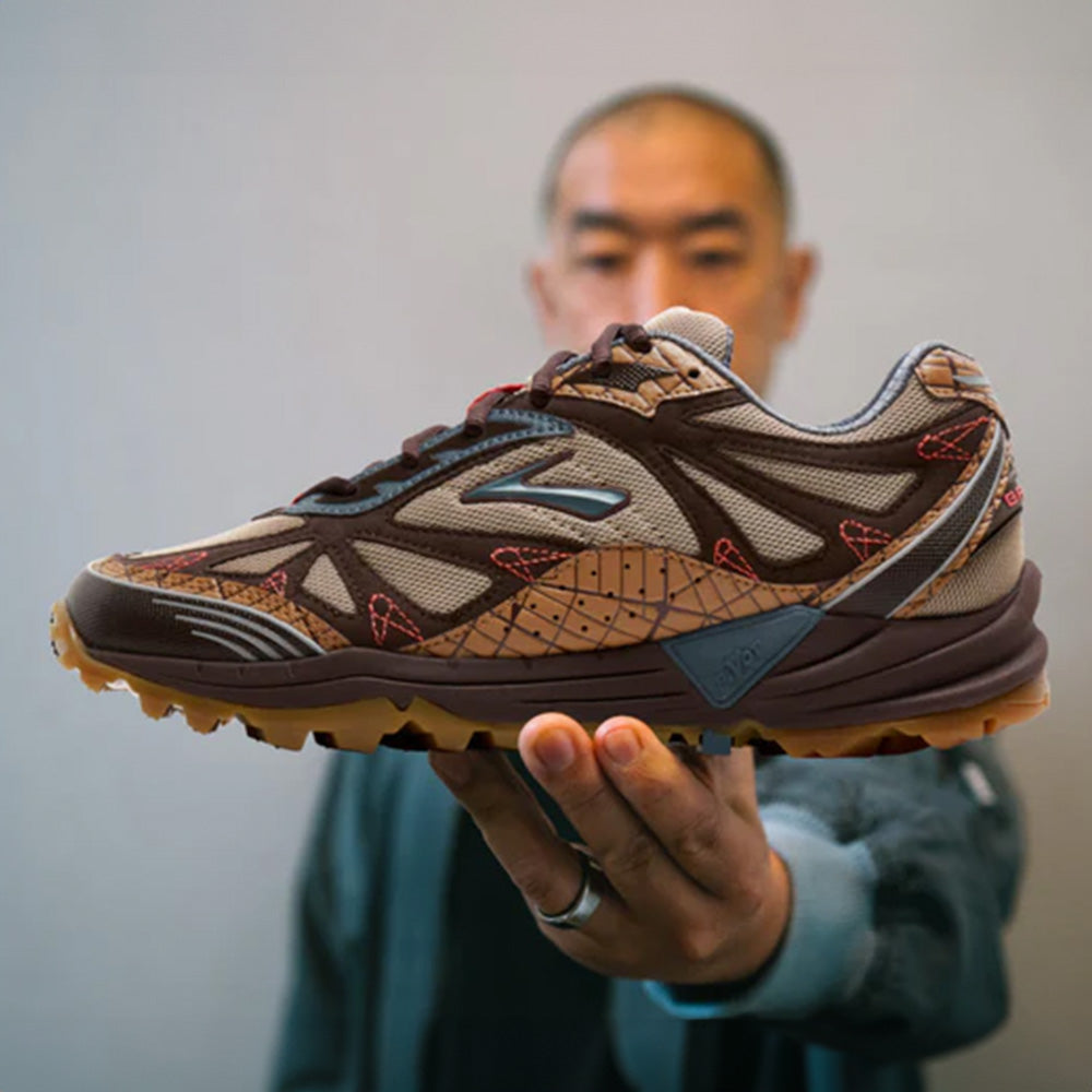 ブルックス ステープル×カスケディア１ BROOKS STAPLE x Cascadia 1 ブラウン メンズ スニーカー STP-5333-BR