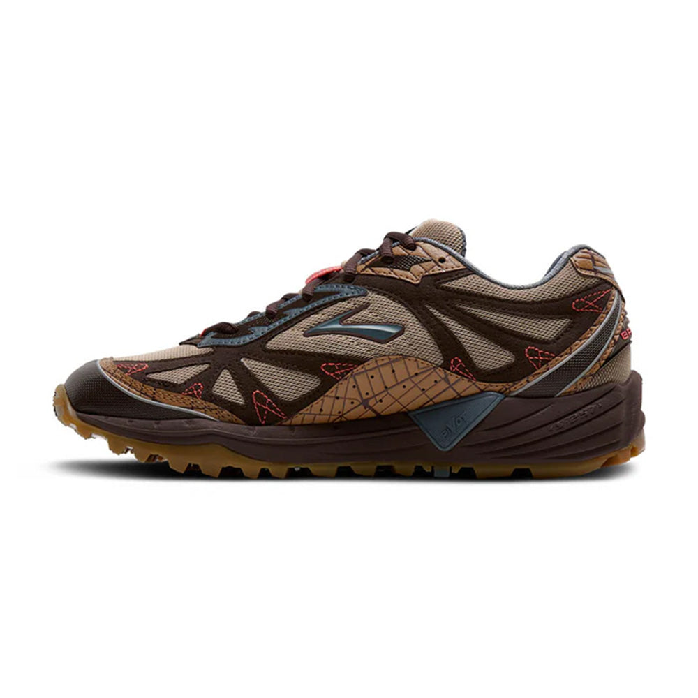 ブルックス ステープル×カスケディア１ BROOKS STAPLE x Cascadia 1 ブラウン メンズ スニーカー STP-5333-BR