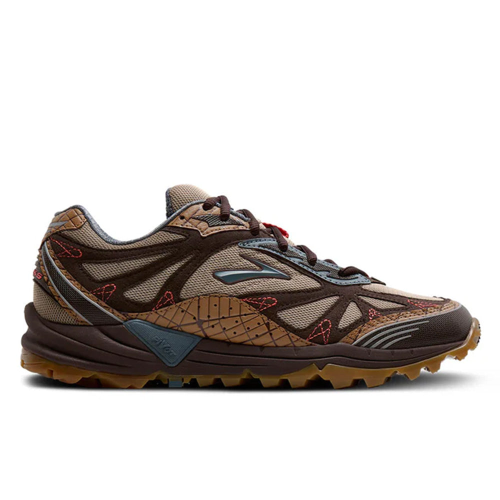 ブルックス ステープル×カスケディア１ BROOKS STAPLE x Cascadia 1 ブラウン メンズ スニーカー STP-5333-BR