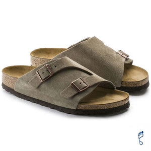 BIRKENSTOCK ZURICH Suede Leather トープ レギュラー幅 0050461