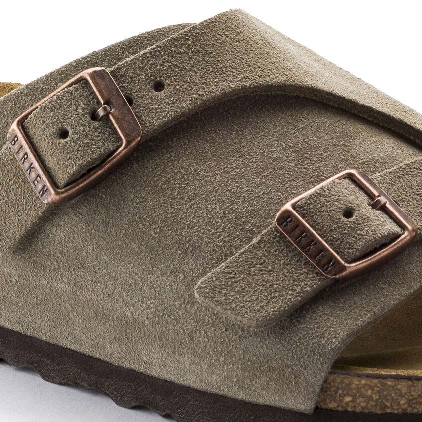 ビルケンシュトック チューリッヒ スエードレザー BIRKENSTOCK ZURICH Suede Leather トープ レディース サンダル ナロー幅 0050463