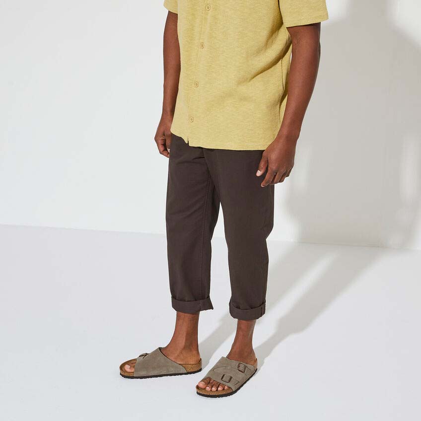 ビルケンシュトック チューリッヒ スエードレザー BIRKENSTOCK ZURICH Suede Leather トープ レディース サンダル ナロー幅 0050463