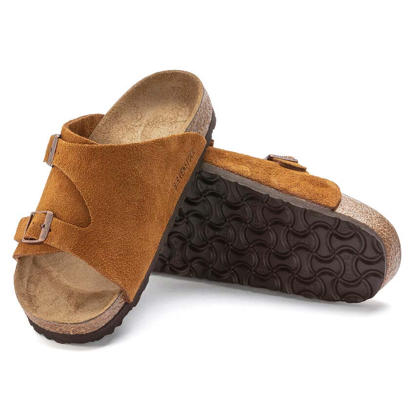ビルケンシュトック チューリッヒ スエードレザー BIRKENSTOCK ZURICH Suede Leather ミンク メンズ サンダル レギュラー幅 1023842