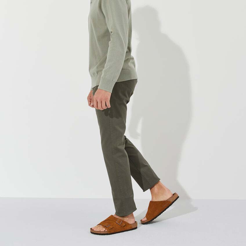 ビルケンシュトック チューリッヒ スエードレザー BIRKENSTOCK ZURICH Suede Leather ミンク メンズ サンダル レギュラー幅 1023842