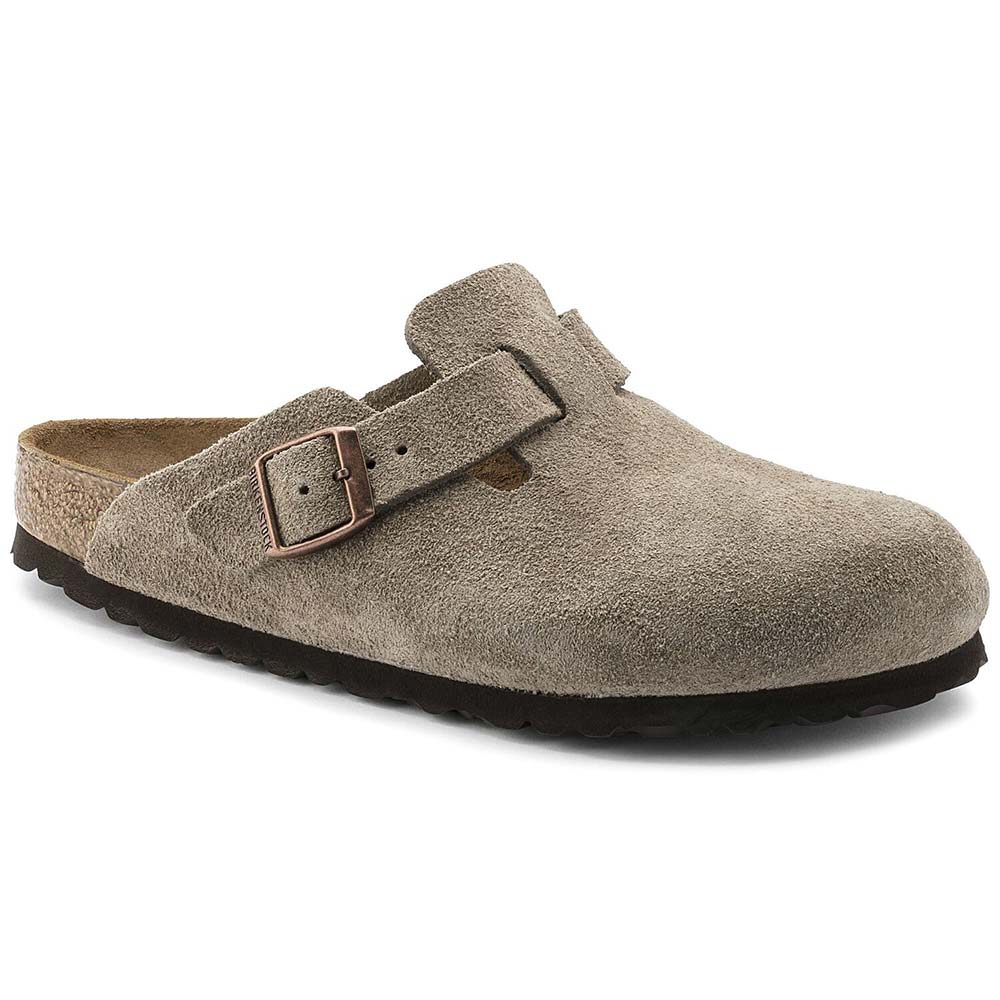 ビルケンシュトック ボストン スエードレザー BIRKENSTOCK Boston トープ レディース サンダル ナロー幅 0060463
