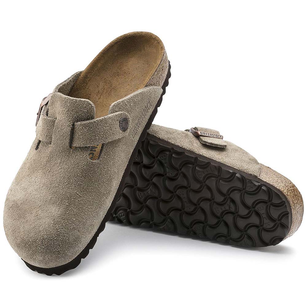 ビルケンシュトック ボストン スエードレザー BIRKENSTOCK Boston トープ レディース サンダル ナロー幅 0060463