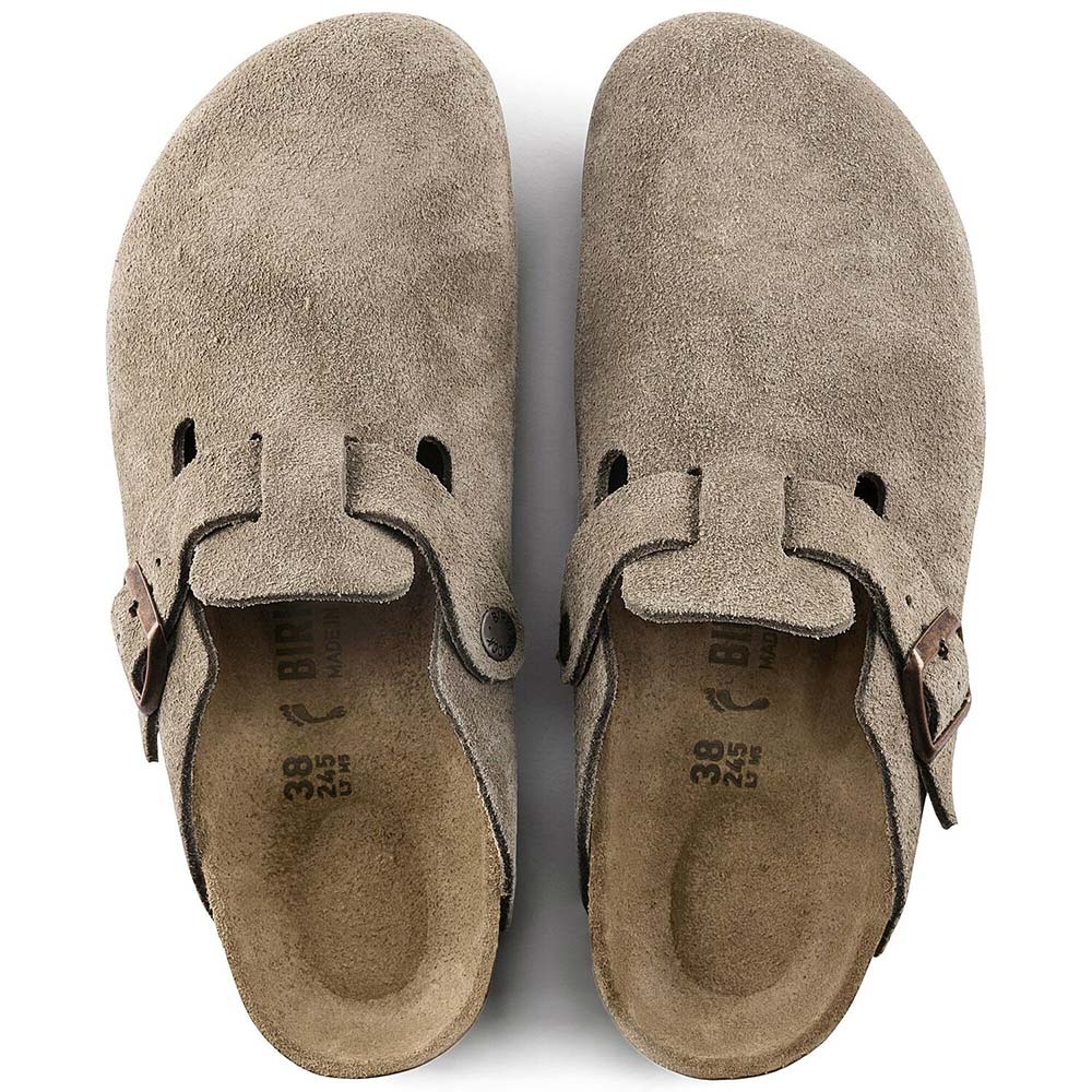 ビルケンシュトック ボストン スエードレザー BIRKENSTOCK Boston トープ レディース サンダル ナロー幅 0060463