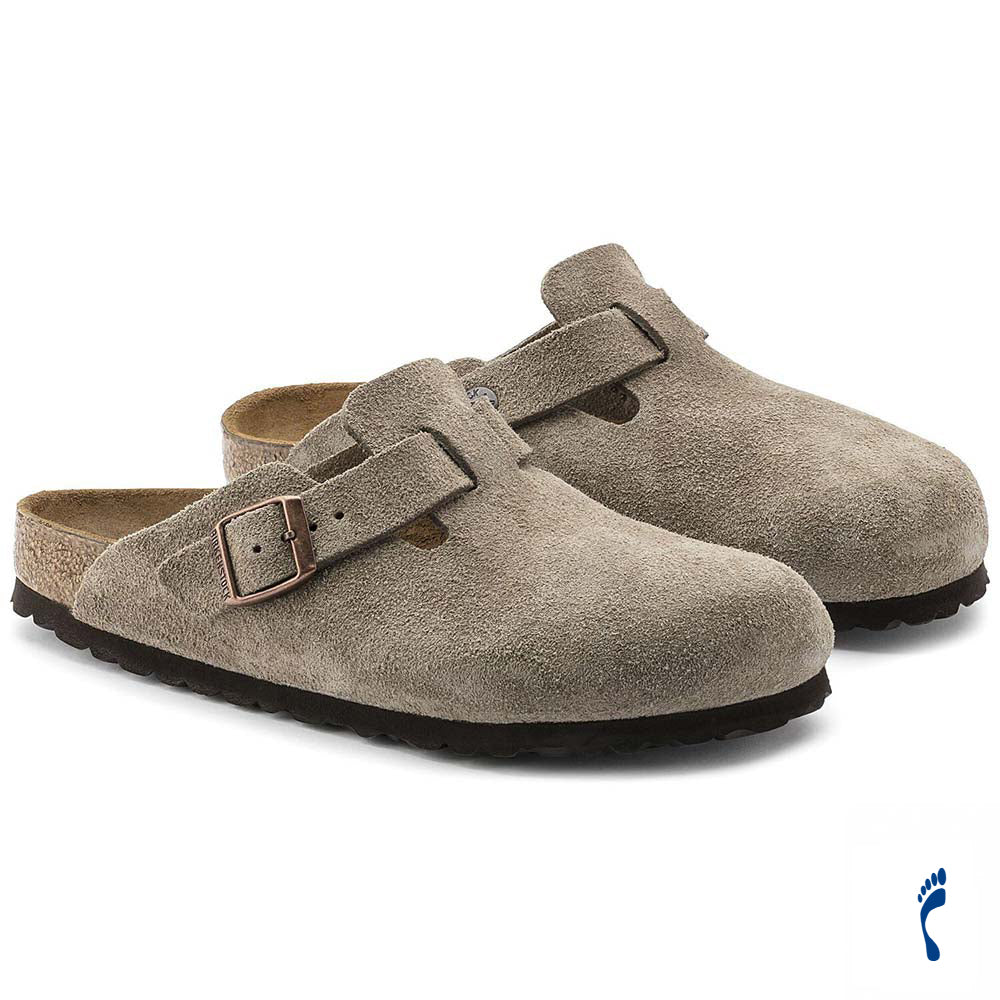 ビルケンシュトック ボストン スエードレザー BIRKENSTOCK Boston トープ レディース サンダル ナロー幅 0060463