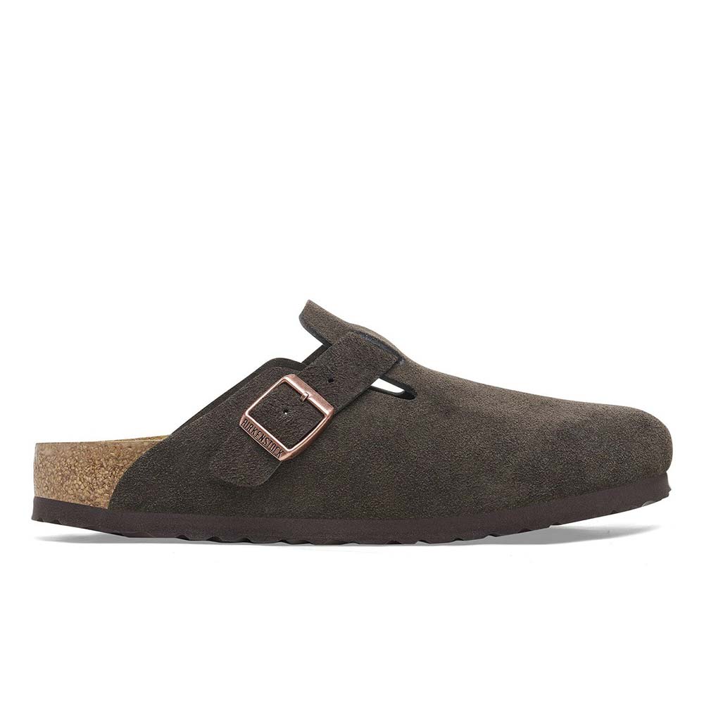 ビルケンシュトック ボストン スエードレザー BIRKENSTOCK Boston モカ メンズ サンダル レギュラー幅 0060901