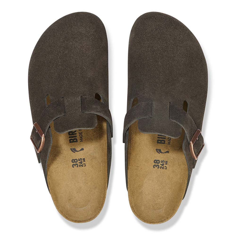 ビルケンシュトック ボストン スエードレザー BIRKENSTOCK Boston モカ メンズ サンダル レギュラー幅 0060901