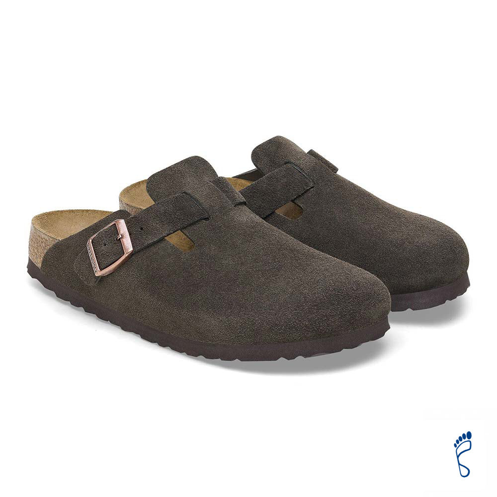 ビルケンシュトック ボストン スエードレザー BIRKENSTOCK Boston モカ メンズ サンダル レギュラー幅 0060901