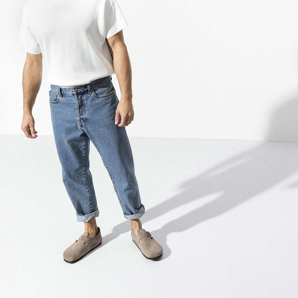 ビルケンシュトック ロンドン スエードレザー BIRKENSTOCK London トープ メンズ シューズ レギュラー幅 1010503