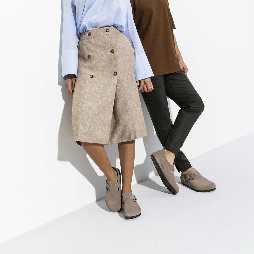 ビルケンシュトック ロンドン スエードレザー BIRKENSTOCK London トープ レディース メンズ シューズ ナロー幅 1010504