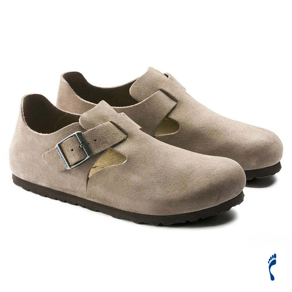 ビルケンシュトック ロンドン スエードレザー BIRKENSTOCK London トープ レディース メンズ シューズ ナロー幅 1010504