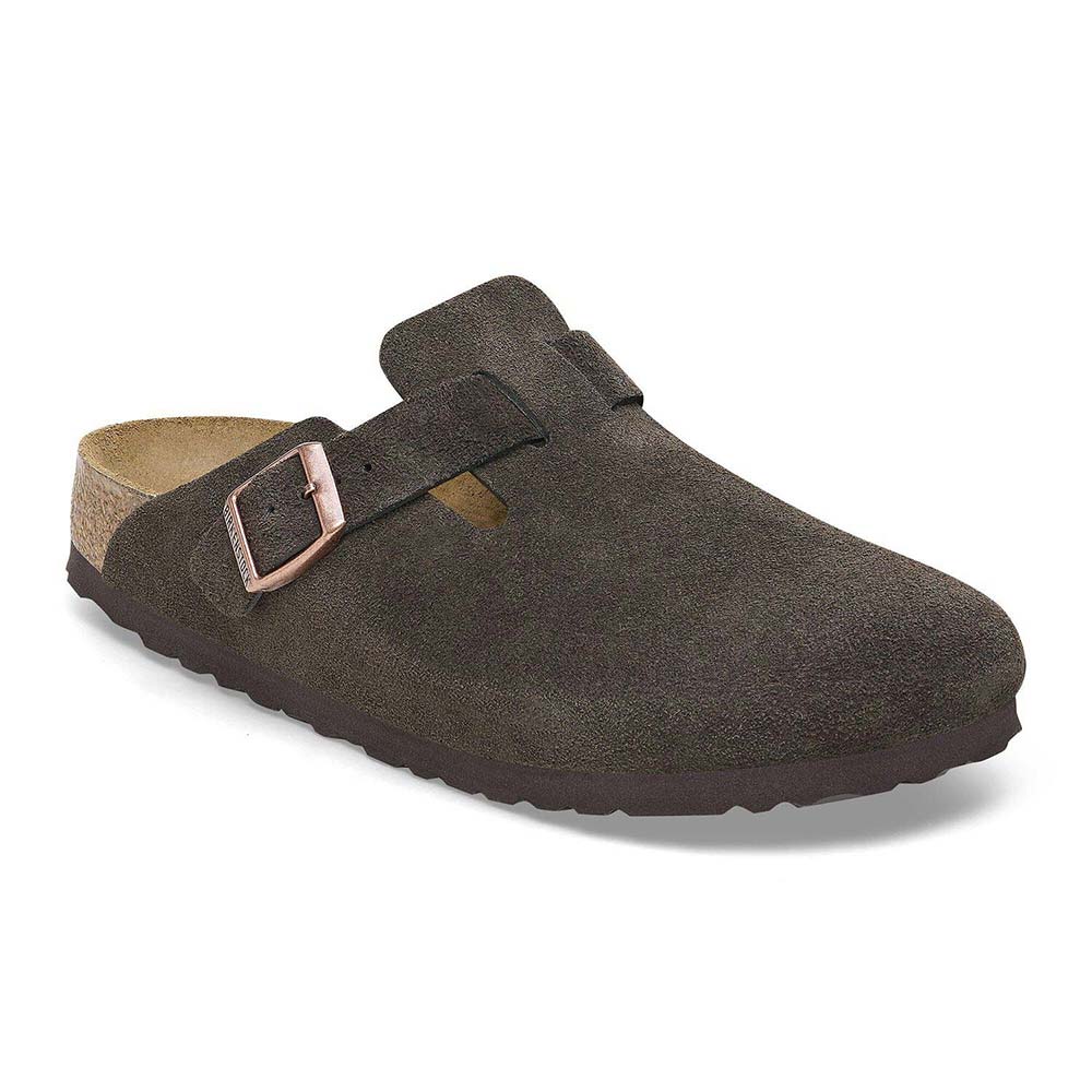 ビルケンシュトック ボストン スエードレザー BIRKENSTOCK Boston モカ レディース サンダル ナロー幅 1027460