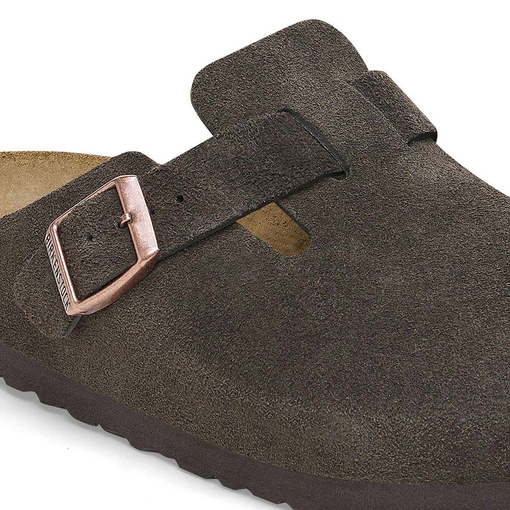 ビルケンシュトック ボストン スエードレザー BIRKENSTOCK Boston モカ レディース サンダル ナロー幅 1027460