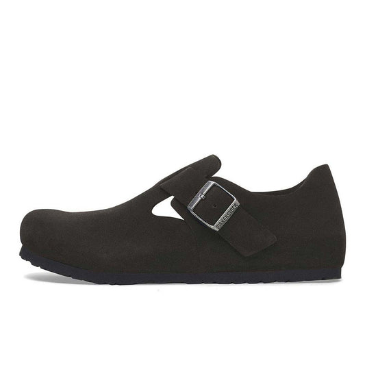 ビルケンシュトック ロンドン スエードレザー BIRKENSTOCK London ブラック レディース シューズ ナロー幅 1028078