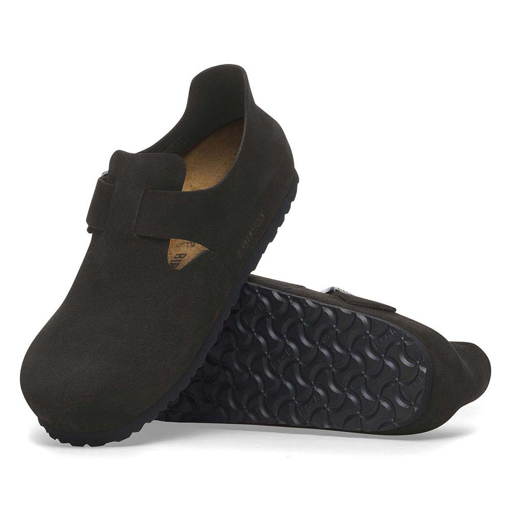 ビルケンシュトック ロンドン スエードレザー BIRKENSTOCK London ブラック メンズ シューズ レギュラー幅 1028103