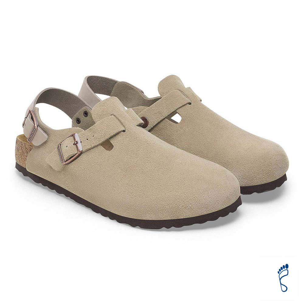 ビルケンシュトック トキオ スエードレザー BIRKENSTOCK Tokio トープ メンズ サンダル レギュラー幅 1028287