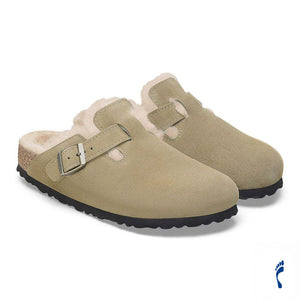 BIRKENSTOCK Boston Shearling トープ ナロー幅 1028299