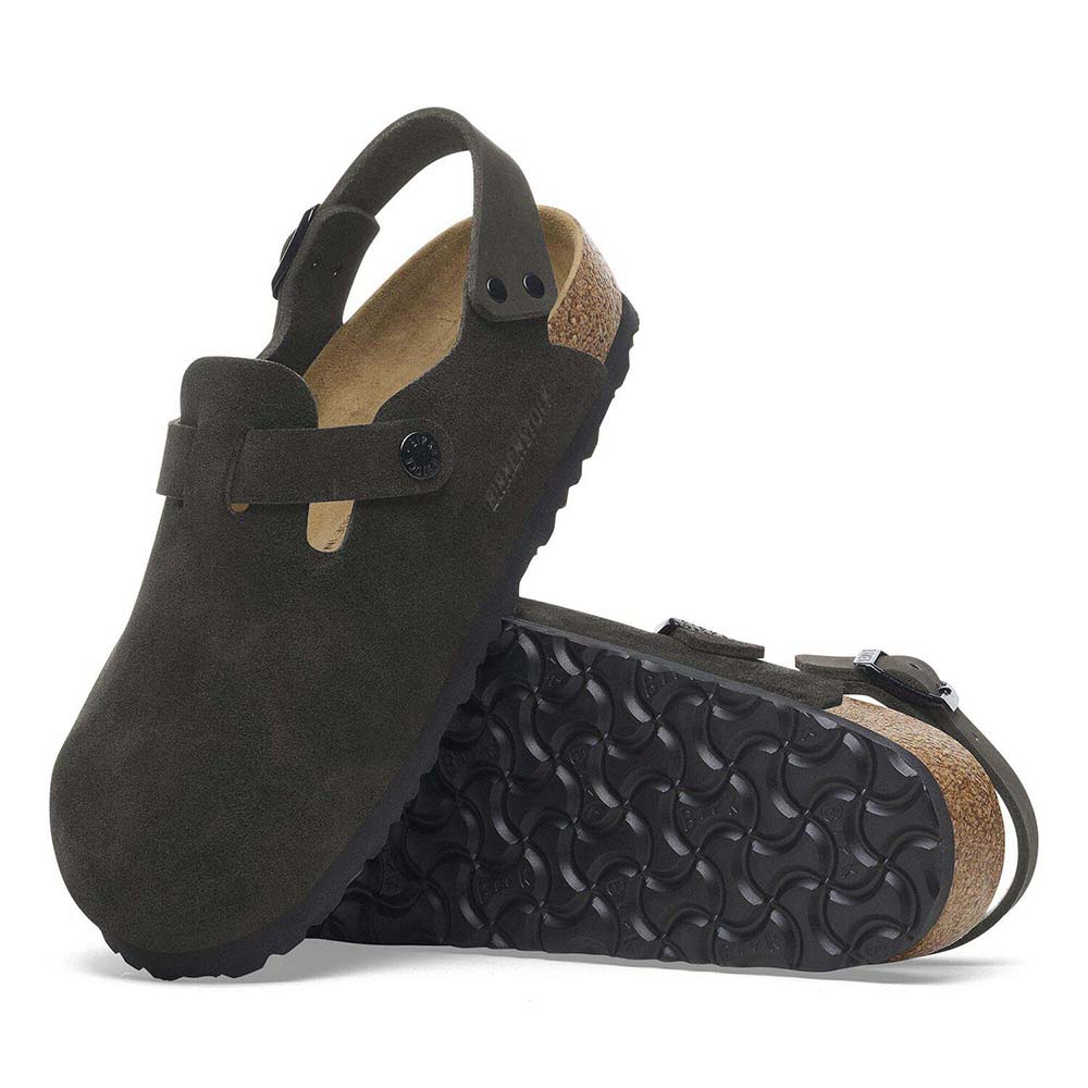 ビルケンシュトック トキオ スエードレザー BIRKENSTOCK Tokio ブラック メンズ サンダル レギュラー幅 1028337