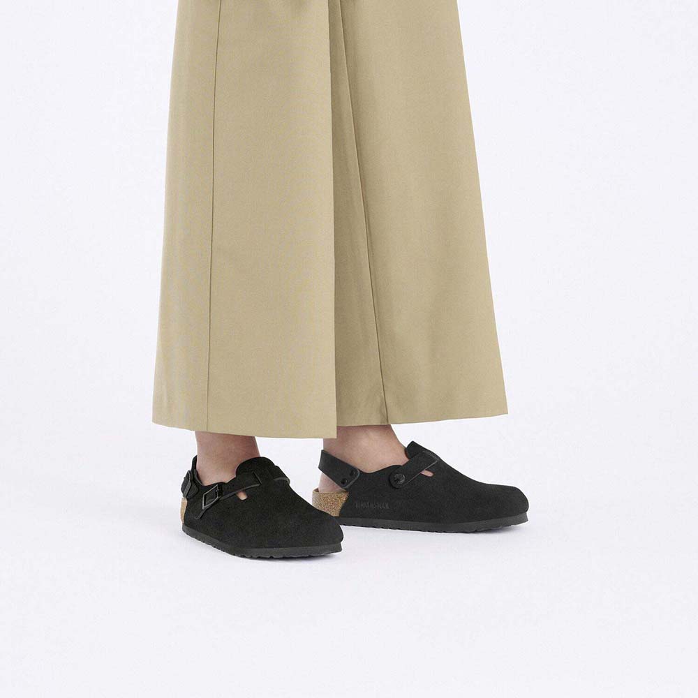 ビルケンシュトック トキオ スエードレザー BIRKENSTOCK Tokio ブラック メンズ サンダル レギュラー幅 1028337