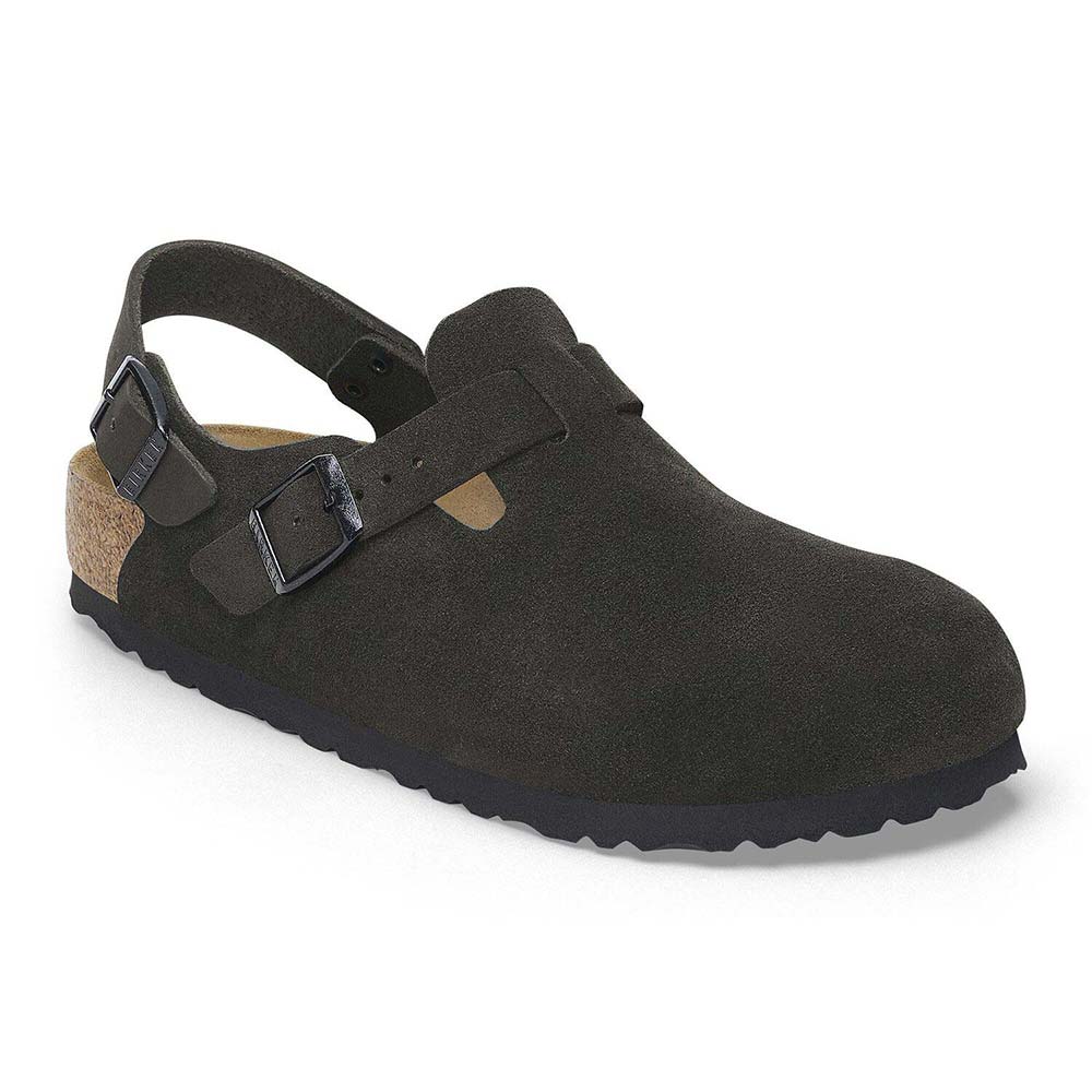 ビルケンシュトック トキオ スエードレザー BIRKENSTOCK Tokio ブラック レディース サンダル ナロー幅 1028348