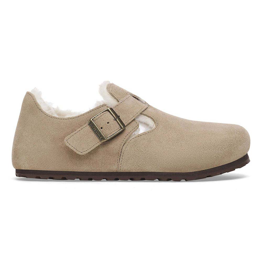 ビルケンシュトック ロンドンシアリング スエードレザー BIRKENSTOCK London Shearling トープ レディース シューズ ナロー幅 1028470