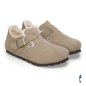 BIRKENSTOCK London Shearling トープ ナロー幅 1028470