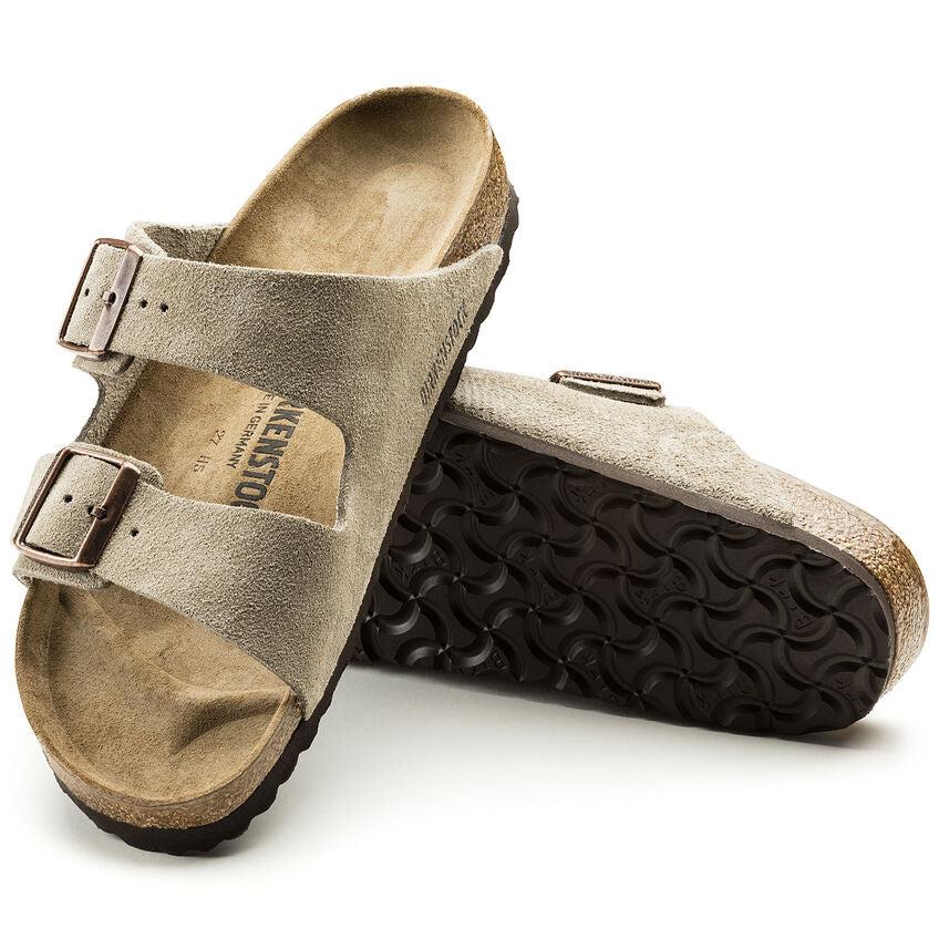 ビルケンシュトック アリゾナ スエードレザートープ BIRKENSTOCK Arizona Suede Leather Taupe メンズ サンダル レギュラー幅 0051461