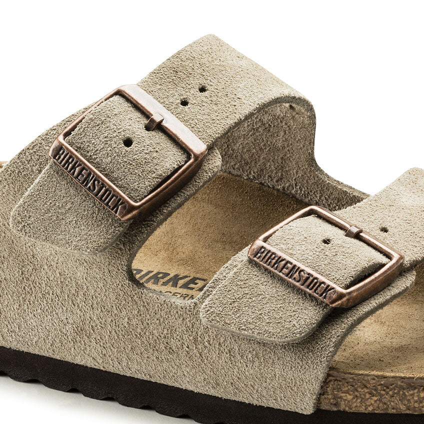ビルケンシュトック アリゾナ スエードレザートープ BIRKENSTOCK Arizona Suede Leather Taupe メンズ サンダル レギュラー幅 0051461